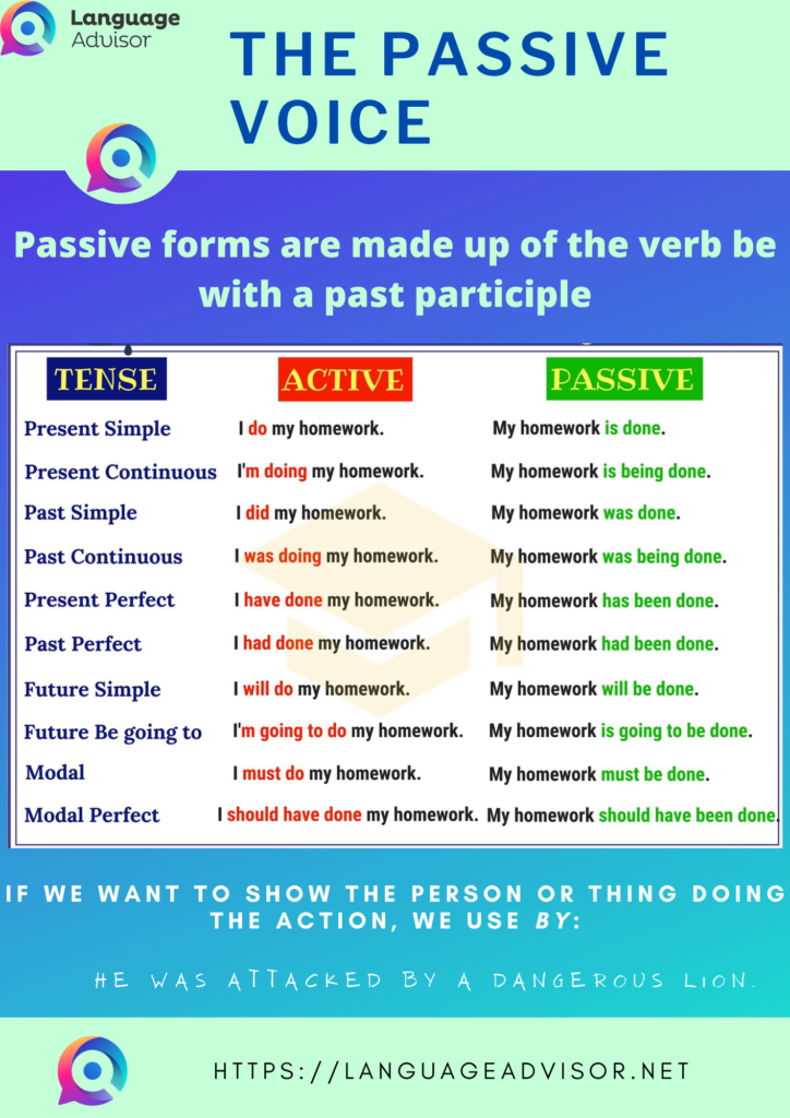 What Is Passive Voice And Give Examples