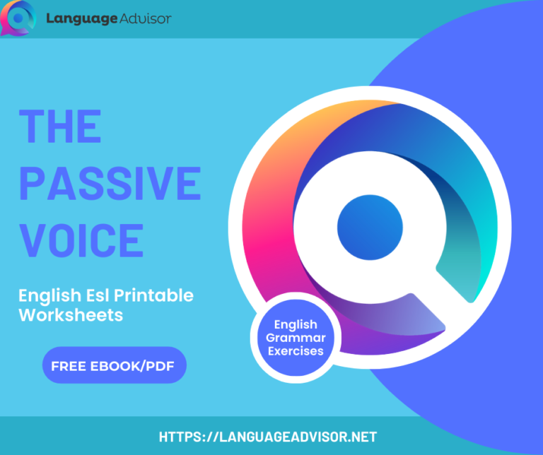 The Passive Voice in English