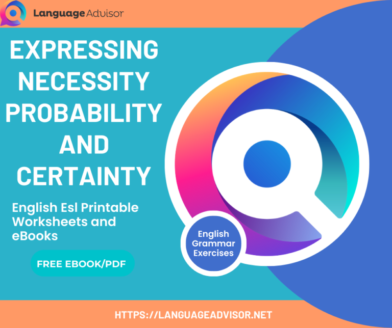 Expressing necessity, probability and certainty