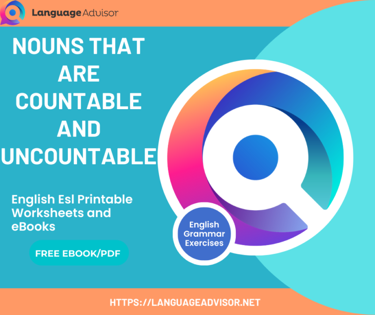 Nouns that are countable and uncountable