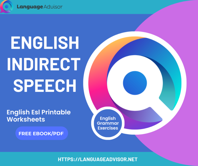 English Indirect Speech