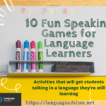 10 Fun Speaking Games for Language Learners