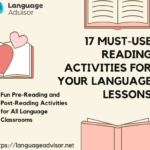 17 Must-Use Reading Activities For Your Language Lessons