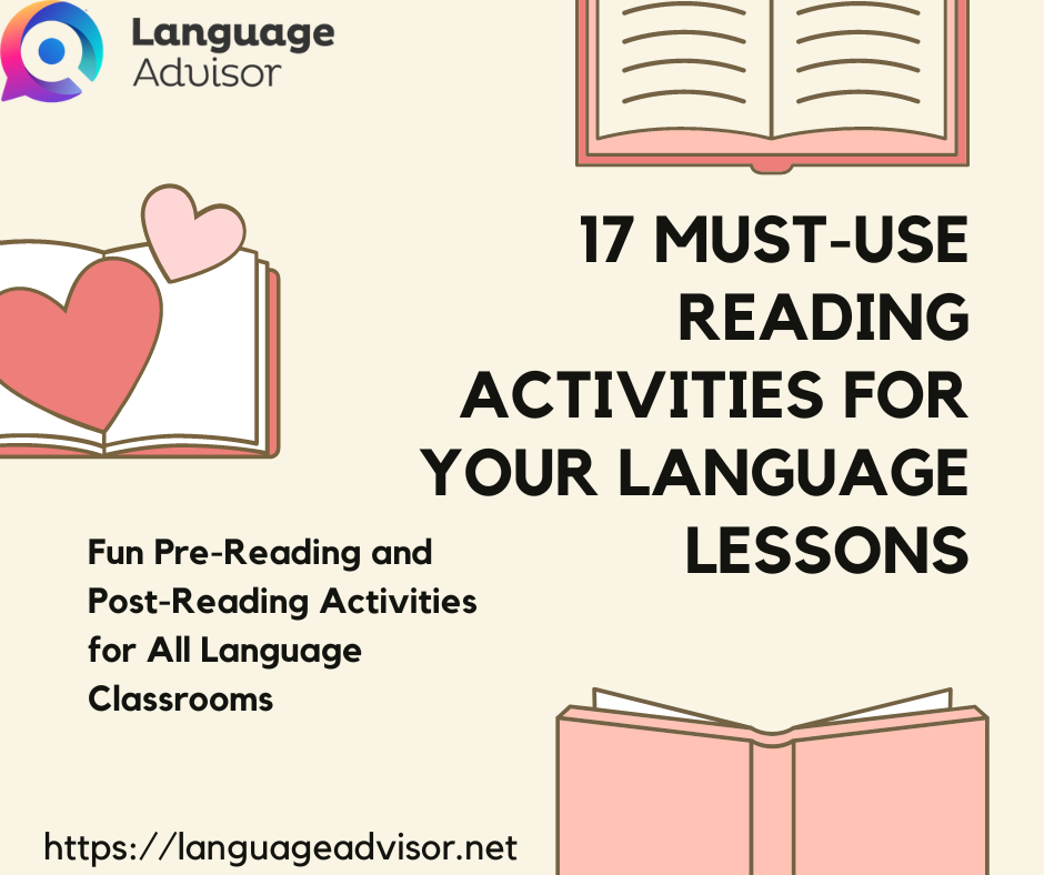 17 Must-Use Reading Activities For Your Language Lessons