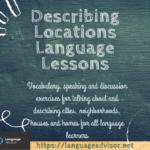 Describing Locations Language Lessons