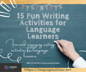 15 Fun Writing Activities for Language Learners