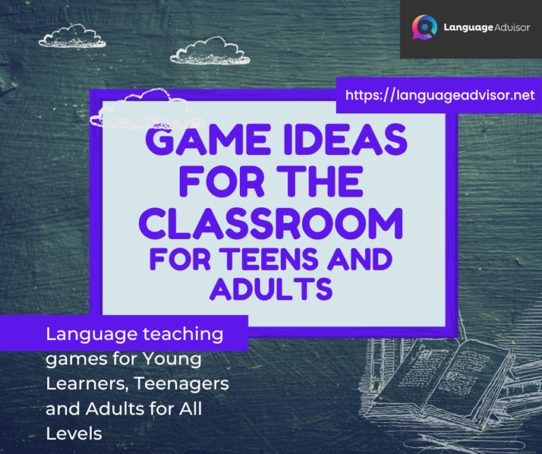 Game Ideas for the Classroom for Teens and Adults