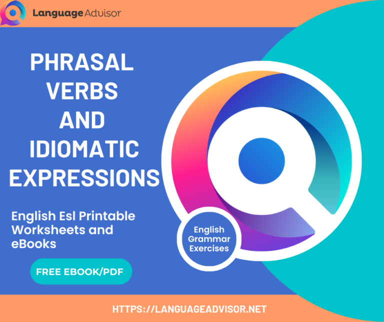 Phrasal verbs and idiomatic expressions