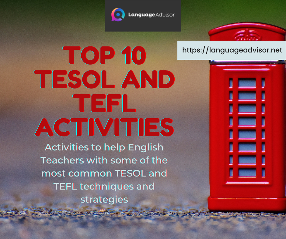 Top 10 Tesol and TEFL Activities