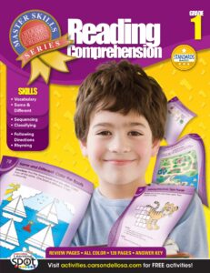 Master Skills: Reading Comprehension Workbook Grade 1
