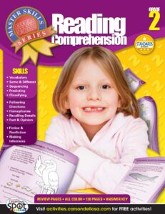 Master Skills: Reading Comprehension Workbook Grade 2