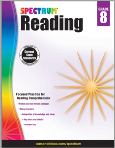 Spectrum Reading Comprehension Grade 8