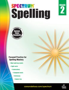 Spectrum Spelling Workbook Grade 2