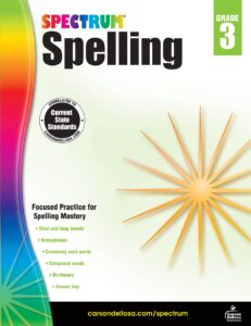 Spectrum Spelling Workbook Grade 3