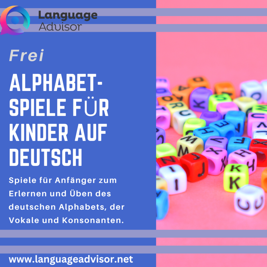 Alphabet-Spiele für Kinder auf Deutsch - Language Advisor