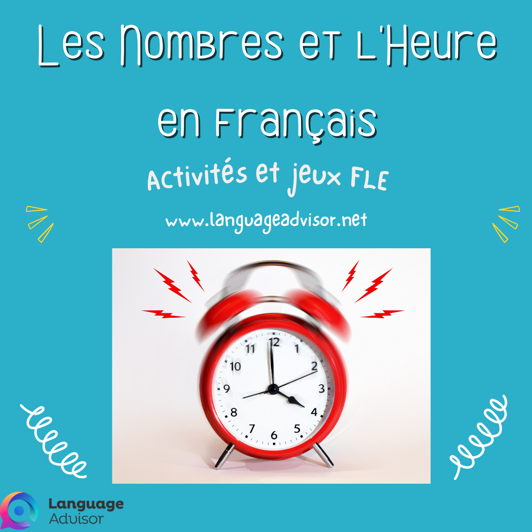 Nombres et l'heure en français - Activités PDF gratuites