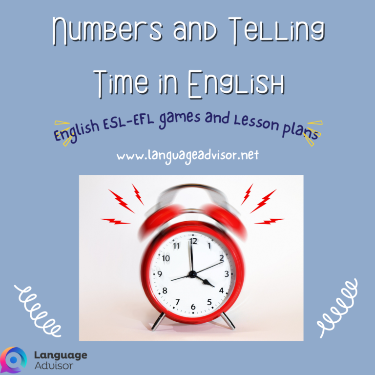 Numbers and Telling Time in English