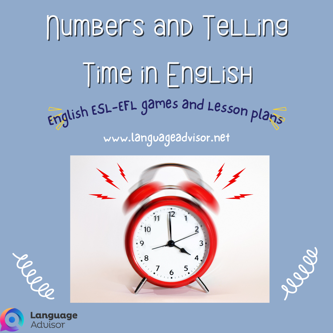 Numbers And Telling Time In English Language Advisor