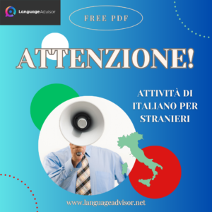 Italian as second language: Attenzione!