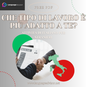 Italian as second language: Che tipo di lavoro è più adatto a te?