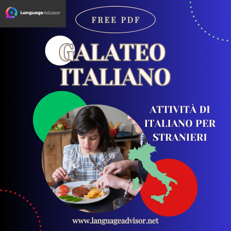 Italian as second language: Galateo italiano