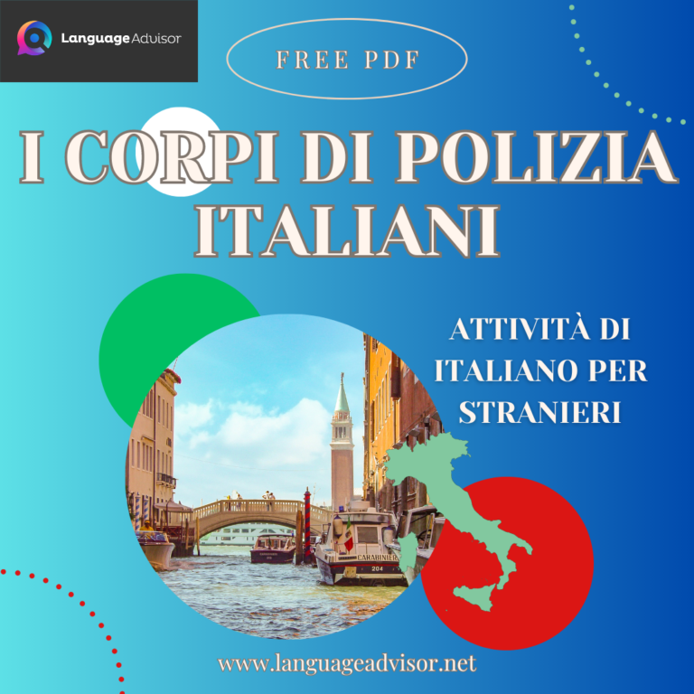 Italian as second language: I corpi di polizia italiani