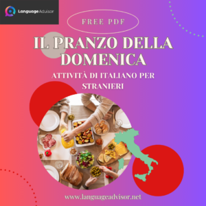 Italian as second language: Il pranzo della domenica