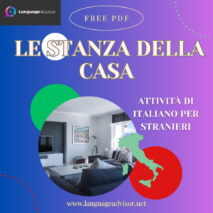 Italian as second language: Le stanza della casa
