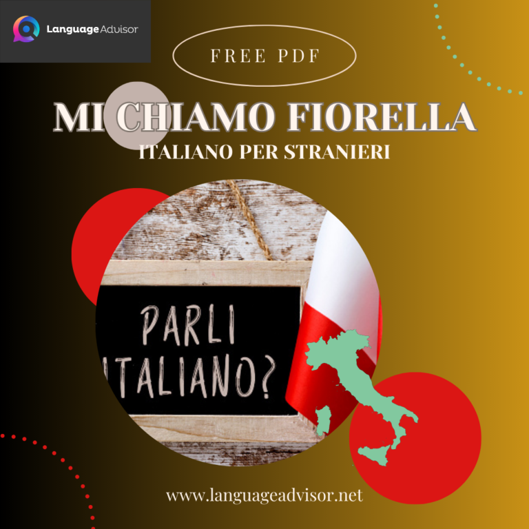 Italian as second language: Mi chiamo Fiorella