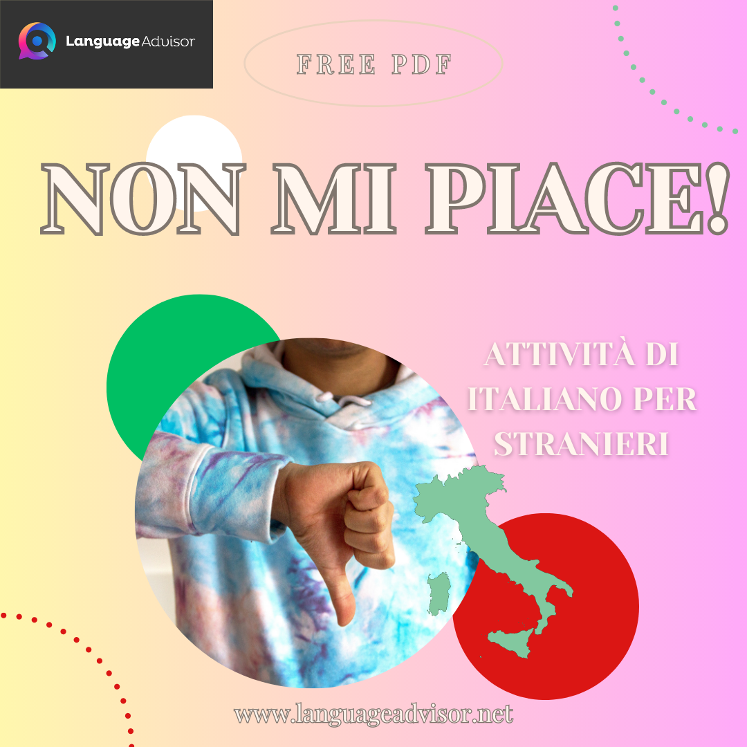 italian-as-a-second-language-non-mi-piace