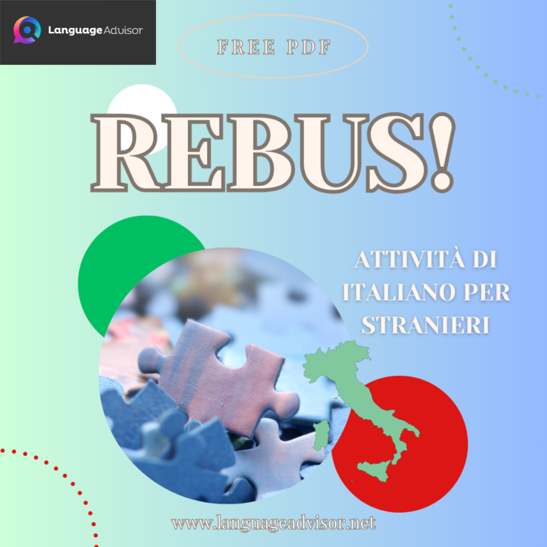 Italian as second language: Rebus!