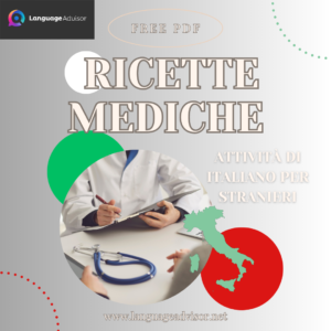 Italian as second language: Ricette mediche