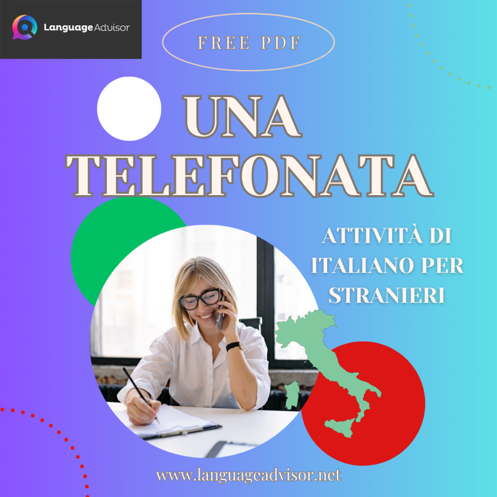 Italian As Second Language Una Telefonata