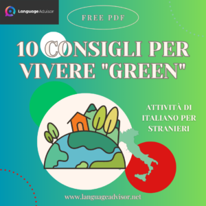 Italian as second language: 10 consigli per vivere “green”