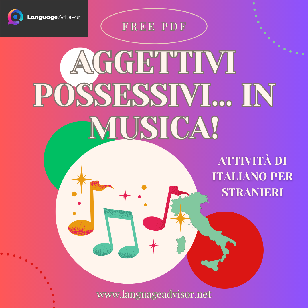Aggettivi possessivi… in musica!