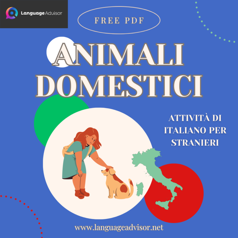 Italian as second language: Animali domestici