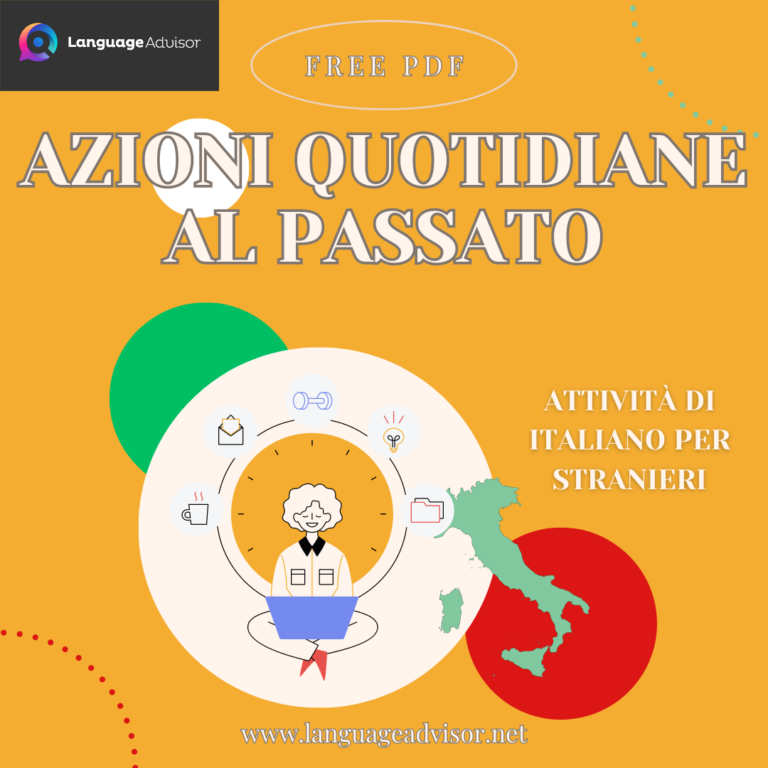 Italian as second language – Azioni quotidiane al passato