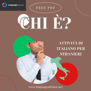 Italian as a second language: Chi è?