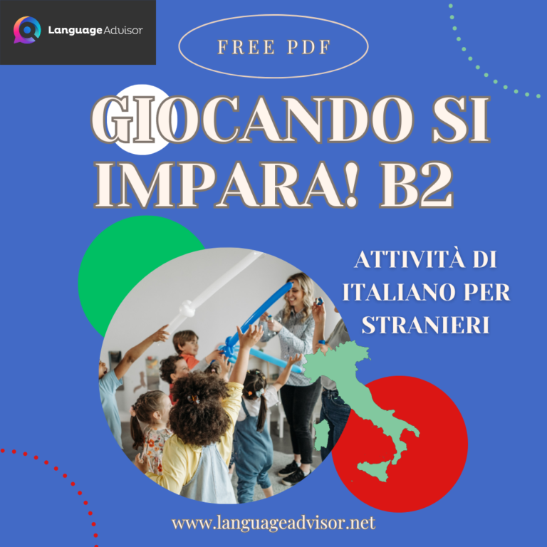 Italian as a second language: Giocando si impara! B2