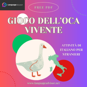 Italian as second language: Gioco dell’oca vivente