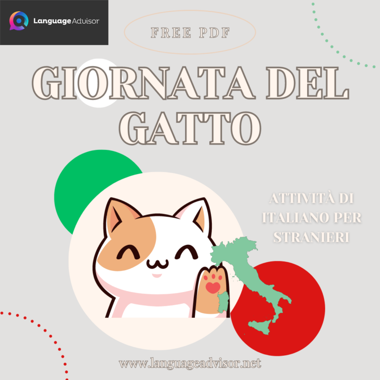 Italian as second language – Giornata del gatto