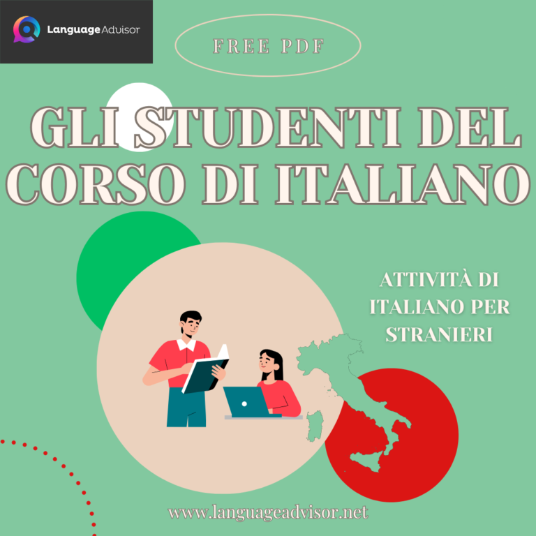 Italian as second language – Gli studenti del corso di italiano