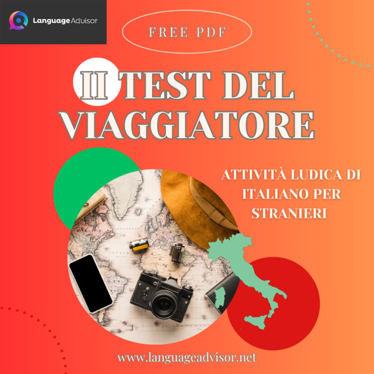 Italian as a second language: II test del viaggiatore