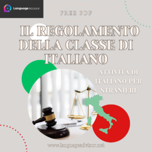 Italian as a second language: Il regolamento della classe di italiano