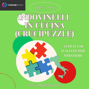 Italian as second language: Indovinelli in cucina (CRUCIPUZZLE)