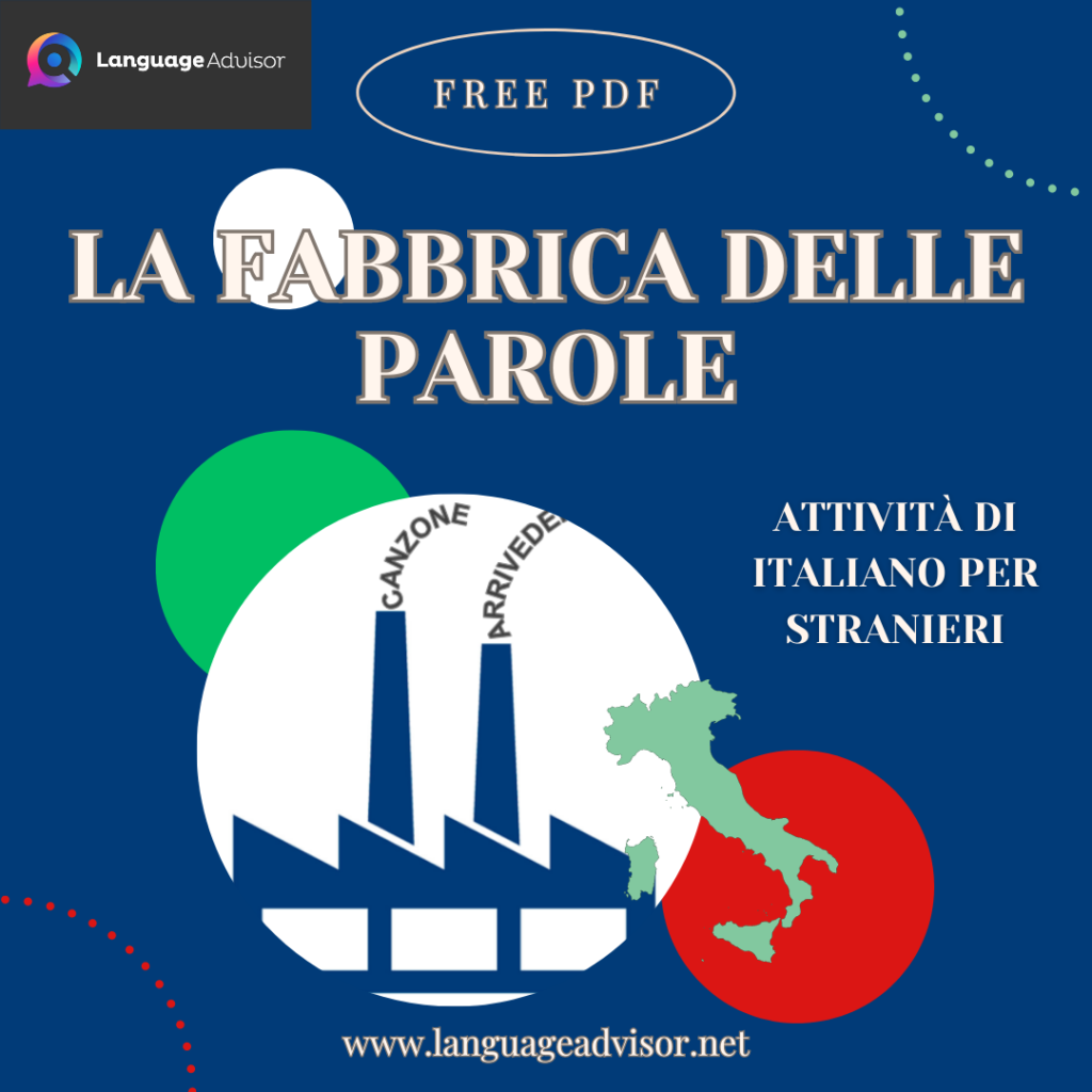 Italian As Second Language: La Fabbrica Delle Parole