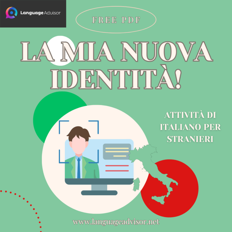 Italian as second language: La mia nuova identità!