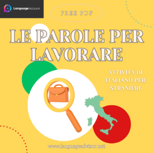 Italian as second language: Le parole per lavorare