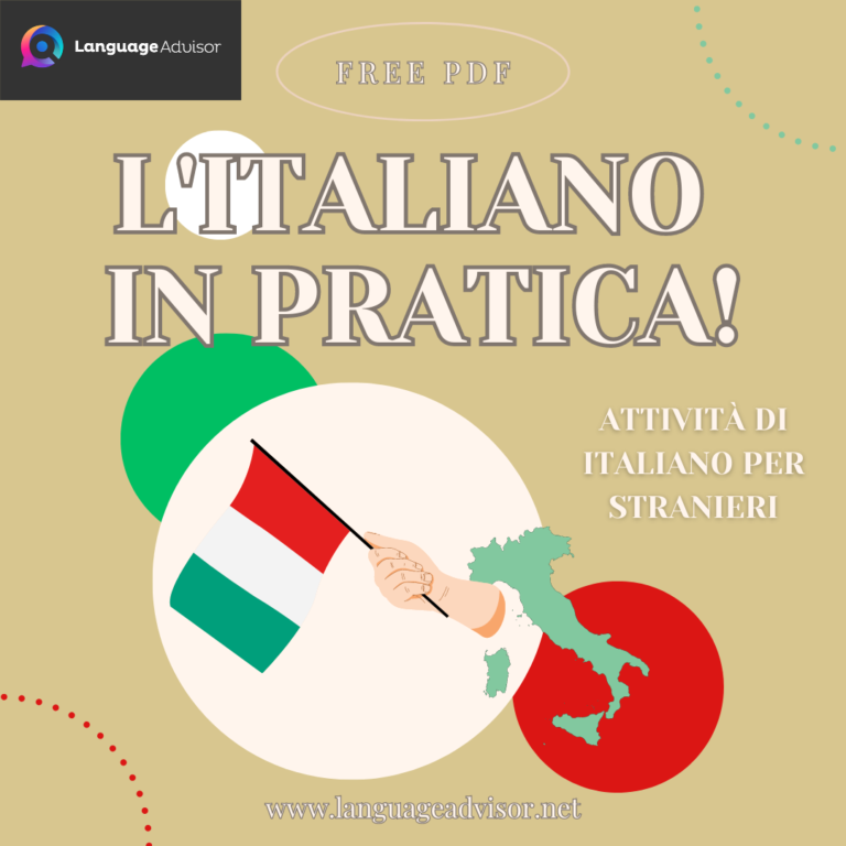 Italian as second language: L’italiano in pratica!