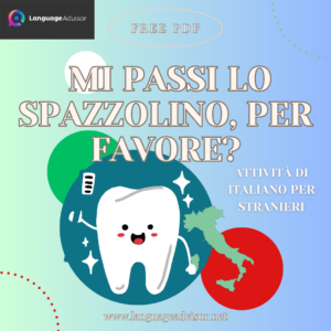 Italian as second language: Mi passi lo spazzolino, per favore?